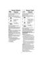 Page 1816
Sensor Reheat   
FeatureSensor Cook    
Feature
NOTE:
Casseroles- Add 3 to 4 tablespoons of liquid,
cover with lid or vented plastic wrap. Stir when
time appears in the display window.
Canned foods- Empty contents into casse-
role dish or serving bowl, cover dish with lid or
vented plastic wrap. After reheating, let stand
for a few minutes.
Plate of food- Arrange food on plate; top with
butter, gravy, etc. Cover with lid or vented
plastic wrap. After reheating, let stand for a
few minutes.
DO NOT USE...