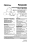 Page 1Instrucciones de Operación
Horno de Microondas
Modelos:
NN-P794/SN747/SN757/
SN797/SN789/T945/
SN947/SN957/SN977
Para asistencia, por favor llame: 1-800-211-PANA(7262)
contáctenos nuestro sitio web en: 
http://www.panasonic.com/contactinfo (U.S.A y Puerto Rico)
Información de Seguridad
Precauciones ...............Cubierta Interior
Instrucciones Importantes de
seguridad  .........................................1-3
Instrucciones para instalación y
conexión a tierra ..............................3-4...