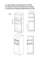 Page 98
min. 533 mm (21)
min. 920 mm (36 
1/4 )
389 mm ± 2 mm
(15 
5/16 ± 5/64  )724 (28 1/2
)  + 8 mm (5/16) 
                        0 mm
fig 1.
3-3. Cabinet Diagram and Dimensions (For TK732S) 
3-3. Schéma de l’armoire et dimensions (Pour TK732S)
3-3. Dimensiones y diagrama del gabinete (Para TK732S)
IP4103_F0313BE01AP_29_120515.indd   Sec1:82012-5-15   Lynn 2:20:22 