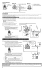 Page 22
Camera Diagram
Connections
Before proceeding, confirm that your PC is connected to your router and can access the Internet. Also confirm that your router’s UPnP™ feature is enabled. (Most 
routers have UPnP™ turned off by default.) Refer to the operating instructions included with your router or to the Panasonic Network Camera website 
(http://panasonic.net/pcc/ipcam/) for more information.
Follow these instructions when connecting a BB-HCM580A, or when connecting a BB-HCM581A using the optional...