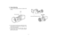 Page 13-11-
2. Fix the camera mounting base, pan/tilt unit, and tri-
pod securely in the screw hole (1/4-20UNC) of the
camera mounting adaptor.
3. If the camera cannot be securely fixed, stick the
supplied rubber sheet to the mounting adaptor,
then mount the camera.
Mounting adaptor
2. Camera Mounting1. Fix the mounting adaptor to the top or bottom of the
camera.
Camera Mounting Bracket (WV-831) 