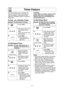 Page 2119
Timer Feature
NOTE:
1. When each stage finishes, a two-beepsignal sounds. At the end of the pro-
gram, the oven will beep five times.
2. If the oven door is opened during Stand Time, Kitchen Timer or Delay
Time, the time on the display will con-
tinue to count down.
3. Stand time and Delay start cannot be programmed before any automatic
Function. This is to prevent the starting
temperature of food from rising before
defrosting or cooking begins. A change
in starting temperature could cause
inaccurate...