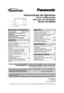 Page 1Instrucciones de Operación
Horno de Microondas
Solo para uso Domestico Modelo NN-SN960S
Información de Seguridad
Precauciones ...............Cubierta Interior
Instrucciones Importantes de
seguridad  .........................................1-3
Instrucciones para instalación y
conexión a tierra ..............................4-5
Precauciones de seguridad ............6-7
Operación
Gráfico de cocción por Sensor ............17
Recetas de Microondas .......................18
Función de Cronómetro (Cronómetro...