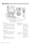 Page 2020Introduction: Control Reference Guide
1.PLAY LIST button
Press to create play lists or to play a created play list. 
The PLAY LIST button lights and the play list screen 
appears on LCD panel or on a monitor output image. 
Press again to exit the play list screen. The PLAY LIST 
button goes off.
A play list menu setting makes it possible to select 
whether ending playback in the play list screen should 
return you to the play list screen or show a still image.
2.THUMBNAIL button 
Press this button and...