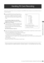Page 163For Long and Trouble-Free Operation: Handling P2 Card Recording163
 For Long and Trouble-Free Operation
Handling P2 Card Recording
The P2 card is a semiconductor memory card designed for the DVCPRO P2 series, Panasonic’s line of professional video and 
broadcast equipment. 
■Since the DVCPRO P2 format records data as files, it is 
ideally suited for computer processing. Video and audio 
are recorded in the MXF file format while the metadata 
(XML) is stored in the folders with the configuration shown 
at...