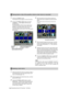 Page 116116Manipulating Clips with Thumbnails : Text Memo
1Press the THUMBNAIL button. 
The thumbnail screen appears on the LCD monitor. 
2Press the THUMBNAIL MENU button and select 
THUMBNAIL 
> TEXT MEMO CLIPS from the 
thumbnail menu.
The clip thumbnails with text memos attached are 
displayed in the upper section of the LCD monitor. 
The lower section of the LCD monitor shows 
information about the text memo on the clip selected 
by the pointer. 
3Move the pointer over the clip that contains the 
desired...