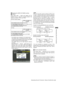 Page 121121Manipulating Clips with Thumbnails : Setting of Clip Meta Data
 Manipulating Clips with Thumbnails
S e l e c t  M E TA  D ATA  > USER CLIP NAME from the
thumbnail menu to select the recording method. Two
options are available: TYPE1 and TYPE2.
* The COUNT value is indicated as a four-digit number.
The COUNT value is incremented each time a new clip
is captured if clip metadata has been read in and TYPE2
has been selected as the recording method.
The COUNT value can be reset using the following...