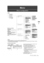 Page 161Menu
161Menu: Menu Configuration
Menu
