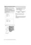 Page 5454Adjustments and Settings for Recording: Setting the Electronic Shutter The shutter speed in any shutter mode is set using the 
SHUTTER switch.
In SYNCHRO SCAN/SYNCHRO SCAN2 mode, shutter 
speed can be switched easily, using the SYNCHRO SCAN 
adjustment buttons (+/–) on the side panel.
Note that the range of selectable shutter speeds may be pre-
defined; whether or not to use the SYNCHRO SCAN mode 
may be determined through the  and 
 screens. These screens are found in 
the CAM OPERATION page.
The...