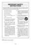 Page 4
-  (E) -

 1)  Read these instructions.
  )  Keep these instructions.
  )  Heed all warnings.
  4)  Follow all instructions.
  5)   Do  not  use  this  apparatus  near 
water.
  6)  Clean only with dry cloth.
  7)   D o   n o t   b l o c k   a n y   v e n t i l a t i o n 
openings. Install in accordance with 
the manufacturer’s instructions.
  8)   D o   n o t   i n s t a l l   n e a r   a n y   h e a t 
sources  such  as  radiators,  heat  
r e g i s t e r s ,   s t o v e s ,   o r   o t...