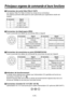 Page 112
- 9 (F) -

 Connecteur de sortie Tally [TALLY OUT]
Les signaux Tally R et Tally G sortent au niveau de ce connecteur.
Ces signaux prennent effet quand la carte optionnelle pour applications studio est 
insérée.
N° de brocheSignal
1Masse
2R_TALLY_OUT
3G_TALLY_OUT
4+12 V (500 mA maxi.)
 Connecteur de diaphragme [IRIS]
Il sert à raccorder les câbles de commande IRIS à l’objectif.
N° de brocheSignalN° de brocheSignal
1Commande de retour7 Suivi de diaphragme
2VTR-S/S8Sélection automatique du diaphragme...