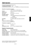 Page 201
- 48 ( I ) -
ITALIANO

Dati tecnici
Dispositivo di acquisizione immagine: 
  CCD IT da 2/3˝ a 1 milione di pixel
Sistema: Sistema di acquisizione immagine GBR
Sistema ottico: Prisma F1.4
Filtro ottico
:  ND; CLEAR, 1/4, 1/16, 1/64 
Montaggio obiettivo
:  A baionetta
Formato di uscita:  1080:  60i/59.94i/50i/30psF/29.97psF/25psF/24psF/ 
23.98psF
  720: 60p/59.94p/50p
Sensibilità: F10, 2000Ix, 3200K, white reflection rate 89.9%
S/N:  54 dB
Temperatura ambientale di esercizio
: 
  Da 0°C a +40°
Temperatura...