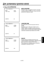 Page 295
- 42 (R) -
РУССКИЙ

Для установки пунктов меню
 Меню FILE OPERATION
 ���FILE OPERATION �    MODE              :LOAD  LOAD FROM         :USER1
  EXECUTE           :NO
 ���FILE OPERATION �    MODE              :STORE  STORE TO          :USER1
  EXECUTE           :NO
 ���FILE OPERATION �    MODE              :STORE  STORE TO          :USER1
  EXECUTE           :YES
MODE [LOAD/STORE]
Выберите LOAD, если требуется загрузить настройки 
из файла; выберите STORE, если текущие настройки 
должны быть сохранены в...