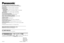 Page 405
AK-HC1500G
ULTI  FORMATDIGIT AL  CAMERA  SYSTEM

Multi Purpose Camera
AK-HC1500G
Before attempting to connect, operate or adjust this product,  
please read these instructions completely.
FRAN
ÇAIS
DEUTSCH
ENGLISH
ITALIANO
ESPA
ÑOL
中
  
文
ÔŠ 
РУССКИЙ
PANASONIC BROADCAST & TELEVISION SYSTEMS COMPANY
UNIT COMPANY OF PANASONIC CORPORATION OF NORTH AMERICA
Executive Office:
One Panasonic Way 4E-7, Secaucus, NJ 07094   (201) 348-7000
EASTERN ZONE: 
One Panasonic Way 4E-7, Secaucus, NJ 07094   (201)...