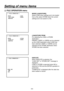 Page 63
- 6 -

 FILE OPERATION menu
MODE [LOAD/STORE]
Select LOAD when settings are to be loaded 
from a file; select STORE when the current 
settings are to be saved in a file.
LOAD/STORE FROM
For selecting the LOAD or STORE 
destination.
PRESET, USER1 or USER2 can be selected 
as the LOAD destination when LOAD has 
been selected; USER1 or USER2 can be 
selected as the STORE destination when 
STORE has been selected.
EXECUTE
When EXECUTE is selected, the 
“LOAD OK?” or “STORE OK?” message is 
displayed....