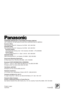 Page 36PANASONIC BROADCAST & TELEVISION SYSTEMS COMPANY
UNIT COMPANY OF MATSUSHITA ELECTRIC CORPORATION OF AMERICA
Executive Office:
One Panasonic Way 4E-7, Secaucus, NJ 07094   (201) 348-7000
EASTERN ZONE:
One Panasonic Way 4E-7, Secaucus, NJ 07094   (201) 348-7621
Southeast Region:
1225 Northbrook Parkway, Ste 1-160, Suwanee, GA 30024   (770) 338-6835
Central Region:
1707 N Randall Road E1-C-1, Elgin, IL 60123   (847) 468-5200
WESTERN ZONE:
3330 Cahuenga Blvd W., Los Angeles, CA 90068   (323) 436-3500...