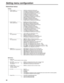 Page 2626
Setting menu configuration
Painting
Color Correct1
Matrix adjustments
Matrix adjustments
DTL adjustments
DTL adjustments
SKIN tone DTL adjustments
   G SAT (for adjusting the Green gain)
   G PHASE (for adjusting the Green phase) 
Color Correct2
DTL1   V DTL LEVEL (for adjusting the V DTL)
   HDTL (for adjusting the H.DTL)
DTL2
   CRISP (for adjusting the DTL crisp level)   PeakFRQ (for selecting the DTL peak frequency)   DTL-Source (for selecting the DTL source)
   KNEE DTL SW (for setting the knee...