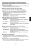 Page 45
- 6 ( I ) -
ITALIANO

Comandi principali e loro funzioni
 Interruttore menu [MENU]
Ruotando questo interruttore, è possibile selezionare le voci di menu e modificare i dati.
Premendolo, è possibile verificare le voci e inserire i dati.
 Interruttori file di scena [SCENE  PRE, USER1, USER2]
Permettono di richiamare i dati dei file di scena registrati dalla videocamera.
 Selettori uscita video della videocamera [MODE  CAM/BAR/TEST]
Permettono di selezionare l’uscita video della videocamera. È possibile...