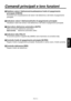 Page 47
- 8 ( I ) -
ITALIANO

  Selettore valore f diaframma/visualizzazione livello di spegnimento 
principale [CHECK]
Commuta tra la visualizzazione del valore f del diaframma e del livello di spegnimento 
principale.
 Indicatore valore f diaframma/livello di spegnimento principale
Visualizza il valori del numero f del diaframma e del livello di spegnimento principale.
 Interruttore diaframma automatico [AUTO]
Attiva la funzione diaframma automatico.
Spia accesa: diaframma automatico attivo
 Indicatore...