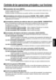 Page 57
- 6 (S) -
ESPA
ÑOL

Controles de las operaciones principales y sus funciones
 Conmutador del menú [MENU]
Cuando se gira este conmutador, los elementos del menú se pueden seleccionar y se 
pueden cambiar los datos.
 
Cuando se pulsa, los elementos se pueden verificar y se pueden introducir datos.
 Conmutadores de archivos de escenas [SCENE  PRE, USER1, USER2]
Estos conmutadores se utilizan para llamar a los datos de archivos de escenas 
registrados por la cámara.
 Conmutadores selectores de salida de...