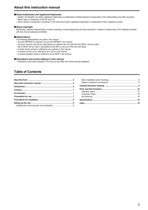 Page 545
About this instruction manual
„
„ About trademarks and registered trademarks• Adobe® and Reader® are either registered trademarks or trademarks of Adobe Systems Incorporated in the United States and other countries.
•  SDHC logo is a trademark of SD-3C and LLC.
•  Other names of companies or products in this manual are either registered trademarks or trademarks of their respective owners.
„
„ About copyrightDistributing, copying, disassembling, reverse compiling, reverse...