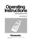 Page 1AK-HRP931P
Before attempting to connect, operate or adjust this product, please read these
instructions completely.
Remote Operation Panel 