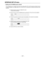 Page 127– 127 –
INTERFACE SET UP menu
∑Setting the CH ASSIGN audio channel
The commands from a controller which has only analog audio CH1 and CH2 preset commands can be 
re-read and allotted to the digital audio CH1 to CH4 (or CH1 to CH8 with an 8-channel format) and CUE
channels.
(1) Press the center cursor key to display the cursor.
The input area now blinks.
(2) Move the cursor to the CH ASSIGN block by pressing the F key and cursor key together.
(3) Press the cursor key to move the cursor to the position of...