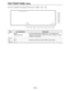 Page 165– 165–
Key
F1
F2–F7
F8
F9–F13
Key designation
MODE
Display dot check.
——
EXIT
——
Description
The entire display panel is lighted up in a fixed pattern and
display dots are checked. Each time the key is pressed, 12 types
of pattern are displayed.
Returns the VTR to the TEST FRONT menu screen.
TEST FRONT PANEL menu
This menu is displayed by pressing the following keys:##.F1F6TEST
F13
F12
F11
F10
F9
F8 F7 F6 F5 F4 F3 F2 F1 