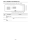 Page 174– 174–
TEST IC CARD MULTI CUE MONITOR menu
This menu is displayed by pressing the following keys:>>>.F3F2F13TEST
Description
Returns the VTR to the TEST IC CARD MULTI CUE menu
screen.
Key
F
1– 1–F2
F3–F7
F8
F9–F13
Key designation
——
1–5
Designation of 1–5 cue
number.
EXIT
6–10
Designation of 6–10 cue
number.
F13
F12
F11
F10
F9
F8 F7 F6 F5 F4 F3 F2 F1 