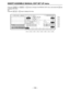 Page 100– 100 –
INSERT/ASSEMBLE MANUAL EDIT SET UP menu
Press the  (or  )>keys to change to the MANUAL EDIT menu, then press the  key
to display this menu.
OR
Press the >keys to display this menu.
F2SET UP
F8F12INSERTASSEM
F13
F12
F11
F10
F9
F8 F7 F6 F5 F4 F3 F2 F1 