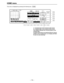 Page 13– 13–
HOME menu
This menu is displayed by pressing the following key:HOME
[4]: Cassette tape in the 4-channel audio format.
[8]: Cassette tape in the 8-channel audio format.
(This display indicates the C bit pin position of the
cassette tape.)
If system format does not matched with the C bit pin
position of the cassette tape, 4 or 8 display will flash
to warn its miss-matching.
F13
F12
F11
F10
F9
F8 F7 F6 F5 F4 F3 F2 F1 