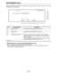 Page 180– 180–
∑When there are 2 or more canceled (masked) warnings
≥Error messages are displayed from item of highest priority.
≥All the messages can be viewed sequentially by operating the cursor and the up/down arrow keys.
≥Total number of warnings is displayed.
Key
F1
F2
F3
F4
F5
F6–F13
Key designation
MENU ACTIVE
——
MENU LAST
——
WARNING ACTIVATE
——
Description
Transfers the VTR to the DIAG ACTIVE menu.
Transfers the VTR to the DIAG LAST menu.
Releases mask (cancel) of the warning currently on display.
Mask...