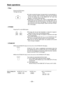 Page 29– 29–
How to display the≥HOME SET UP menu:≥HOME menu:≥SET UP INTERFACE
menus:
#menu:
#
F8
SET UP
HOMEF8HOME
Basic operations
∑Stop
Press the STOP button.
The tape will stop.
≥In order to protect the tape, the tape tension is automatically re-
leased (a process called “loosening”) when the time selected
by the F12 (STILL) key on the HOME SET UP menu has
elapsed. The READY lamp will flash.
≥Furthermore, the READY OFF mode is automatically estab-
lished when the time selected by the F13 (STBY OFF) key on...