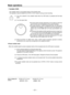 Page 31– 31–
Basic operations
∑Variable (VAR)
The variable mode is a low-speed version of the shuttle mode.
This operation may be initiated from STOP or PLAY mode or during normal recording.
(1) The unit is placed in the variable mode when the VAR button is pressed and the lamp
lights.
(2) Turn the search dial.
≥The tape speed changes depending on the angle by which the
dial is turned, and it is displayed on the search indicator.
≥The tape protection mode is established after the still-picture
holding time has...