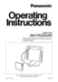 Page 1
Before attempting to connect, operate or adjust this product,  please read these instructions completely.
Studio Card
AW-PB305AN
This product consists of an studio card and an 
interface bracket.
F0806Y1116 D VQTB0134 