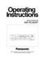 Page 1
Before attempting to connect, operate or adjust this product,  
please read these instructions completely.
Remote Control Unit
AW-RC600P 