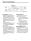 Page 7
7

  Auto white/auto black setting switch  
[AWC/HOLD/ABC]
Automatic adjustment of the white balance starts when 
this switch is set to the top position while the white 
balance selector switch 
 is at the [A] or [B] position.
Regardless of the white balance selector switch 

setting, when the switch is set to the bottom position, the  
lens iris closes and the automatic adjustment of the black 
balance starts.
The switch’s mechanism is designed to return the switch 
to the [HOLD] setting when the...