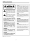 Page 2
2

 indicates safety information.
This  class  A  digital  apparatus  complies  with 
Canadian ICES-003.
Cet  appareil  numérique  de  la  classe  A  est 
conforme à la norme NMB-003 du Canada.
For CANADA
Safety precautions
CAUTION
RISK OF ELECTRIC SHOCK DO NOT OPEN
CAUTION: TO REDUCE THE RISK OF ELECTRIC SHOCK, DO NOT REMOVE COVER (OR BACK).NO USER SERVICEABLE PARTS INSIDE.REFER TO SERVICING TO QUALIFIED SERVICE PERSONNEL.
The  lightning  flash  with  arrowhead  symbol, 
within  an  equilateral...