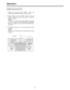 Page 3434 1.Select the pan-tilt head system using the
CONTROL/PREVIEW MONITOR OUT SEL button.
2.While holding down the RESET button, press the
buttons in which the tracing memory data to be deleted
has been entered.

The lamps of the buttons in which tracing memory data
has been entered (TRACING/PRESET MEMORY
buttons 1 through 10) come on when the RESET button
is pressed.
3. The buttons’ lamps go off, and the tracing memory data
is deleted.

Data cannot be deleted while the M.LOCK button’s lamp
is lighted....