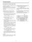 Page 68– 22 –
Fonctionnement
$Compensation du câble de signal vidéo
Il est possible de compenser la détérioration du signal
provoquée par la longueur des câbles entre la tête
panoramique et l’appareil principal.
Si la longueur des câbles entre la tête panoramique et l’appareil
principal dépasse 500 mètres, placer le commutateur de
compensation du câble, à l’intérieur de la tête panoramique, à
la position ON.
Pour les détails, voir le manuel d’utilisation de la tête
panoramique.
1.Sélectionner le système de tête...