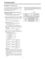 Page 77– 31 –
Fonctionnement
$Réglage de la mémoire tracé
Le coordonnateur multi-fonctions est équipé d’une mémoire
tracé qui s’utilise pour entrer les séries de réglages auxquels
les systèmes de tête panoramique fonctionnent.
Les mémoires tracé se mémorisent sur les touches
TRACING/PRESET MEMORY 1 à 10.
1.Sélectionner le système de tête panoramique avec la
touche CONTROL/PREVIEW MONITOR OUT SEL.
2. Appuyer sur la touche MENU, tourner la commande réglage
du menu (principale), et la régler de manière que la...