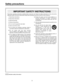 Page 3
INDICATESSAFETYINFORMATION
 	2EADTHESEINSTRUCTIONS
 	+EEPTHESEINSTRUCTIONS
 	(EEDALLWARNINGS
 	&OLLOWALLINSTRUCTIONS
 	$ONOTUSETHISAPPARATUSNEARWATER
 	#LEANONLYWITHDRYCLOTH
 	$O NOT BLOCK ANY VENTILATION OPENINGS )NSTALL IN
ACCORDANCEWITHTHEMANUFACTURERgSINSTRUCTIONS
 	$O NOT INSTALL NEAR ANY HEAT SOURCES
SUCH AS RADIATORS HEAT REGISTERS STOVES OR OTHER
APPARATUSINCLUDINGAMPLIFIERS	THATPRODUCEHEAT
 	$O NOT DEFEAT THE SAFETY PURPOSE OF THE POLARIZED
OR GROUNDING
TYPE PLUG !...