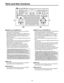 Page 10
.://-LEVER&/#53)2)3DIAL
4HESEAREUSEDTOADJUSTTHELENSZOOMINTHEPANTILT
HEADSYSTEMCURRENTLYSELECTED
$EPENDINGONTHEDIRECTIONINWHICHTHE://-LEVERIS
TILTED4%,%TELEPHOTO	OR7)$%WIDEANGLE	ISSETAND
OOM
SPEEDISADJUSTED
4HELENSFOCUSORLENSIRISISADJUSTEDUSINGTHEDIALATTHE
TOPOFTHELEVER
5SINGTHEBUTTONONTHETOPOFTHELEVERTHEDIALSFUNCTION
CANBESWITCHEDSOTHATTHEDIALWILLSERVEASAFOCUS
ADJUSTMENTDIALORIRISADJUSTMENTDIAL
7HENTHEFOCUSADJUSTMENTDIALFUNCTIONHASBEEN
SELECTEDTHE&/#53LAMPONTHERIGHTOFTHELEVER...