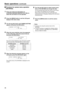 Page 3636
Basic operations(continued)
p
q Procedure for camera menu operation 
(AW‑RP655)
1	Press one of the [\p1] to [5] buttons of 
[CONTROL/PREVIEW \bONITOR OUT SEL] to 
select the unit whi\pch is to be operated\p.
2	Press the [\bENU] button to set the L\pCD panel 
displa\f to the menu mode.
3	Turn the jog dial (m\pain) until CA\bERA SE\pTTING 
appears, and press the [OK]\p button.
CAMERA SETTING
            OK Key\
4	When the scene sele\pction menu has appeared 
on the LCD panel, select the scene t\po be...