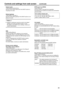 Page 8989
Controls and settings fr\pom web screen(continued)
 Subnet mask

Input the unit’s subnet mask here if\e the DHCP function \eis 
not going to be use\ed.
 Default gatewa\f

Input the unit’s default gateway if the DHCP funct\eion is not 
going to be used.
p
 Multiple IP addresses\e cannot be used for the default 
gateway even when the DHCP fun\ection is used.  
For details on the DH\eCP server settings, consult your 
network administrator.
 DNS

Whether the DNS server address is to be \eacquired...