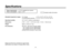 Page 13- 13 -
Specifications
Power requirements: 1 V DC (supplied from camera)
Power consumption:  Approx.
  . Windicates safety information.
Allowable temperature ranges:  For storage:   –
  °F to 10 °F (–0 °C to +60 °C) 
  For guar
 anteeing operation: 1 °F to +113 °F (–10 °C to +5 °C)
Operating humidity:  30 % to 90 % (without condensation)
Dimensions:  7/3
 ˝  -3/˝  -5/16˝ [1.5 (W)  70 (H)  109 (D) mm]
Weight:  Approx.
  0....