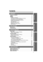 Page 33
Preparation
Basic Operation
Advanced Operation
Useful Information
Location of Controls. . . . . . . . . . . . . . . . . . . . . . . . . . . . . . . . . 14
Display. . . . . . . . . . . . . . . . . . . . . . . . . . . . . . . . . . . . . . . . . . . . 15
Settings. . . . . . . . . . . . . . . . . . . . . . . . . . . . . . . . . . . . . . . . . . . . 16
Installing the Batteries. . . . . . . . . . . . . . . . . . . . . . . . . . . . . . . . 16
Connecting the Handset/Telephone Line Cord. . . . . . . . . . ....