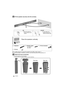 Page 1212RQT9670
Fit the speaker securely onto the screw(s).
≥For a safety measure to prevent the speakers from falling, refer to page 17.
≥To prevent damage or scratches, lay down a soft cloth and perform the assembly on it.
Attach the front ornaments.
≥The two speakers are interchangeable.
≥Keep the screws out of reach of children to prevent swallowing.
DODO NOT
≥Move the speaker so 
that the screw is in this 
position.≥In this position, the 
speaker will likely fall if 
moved to the left or right.
Place the...