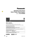 Page 12010/05/17
Operating Instructions
Home Theater Audio System
Model No. SC-HTB500
PPRQTX1179-2Y
Dear customer
Thank you for purchasing this product.
For optimum performance and safety, please  read these instructions carefully.
Before connecting, operating or adjusting this  product, please read the instructions completely.
Please keep this manual for future reference.
The illustrations shown may differ from your unit.
Included Installation InstructionsThe installation should be done by a qualified...