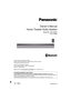 Page 12012/12/21
PPCRQT9763-1P
Owner’s Manual
Home Theater Audio System
Model No. SC-HTB70
SC-HTB65
Thank you for purchasing this product.
Please read these instructions carefully before using this product,
and save this manual for future use.
Register online at www.panasonic.com/register
 (U.S. customers only) If you have any questions, contact:
U.S.A. and Puerto Rico: 1-800-211-PANA (7262)
Canada: 1-800-561-5505
Included Installation InstructionsThe installation work should be done by a qualified...